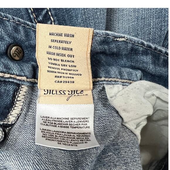 Miss Me - Easy Straight, denim jeans, Women's size 27 - Picture 6 of 11